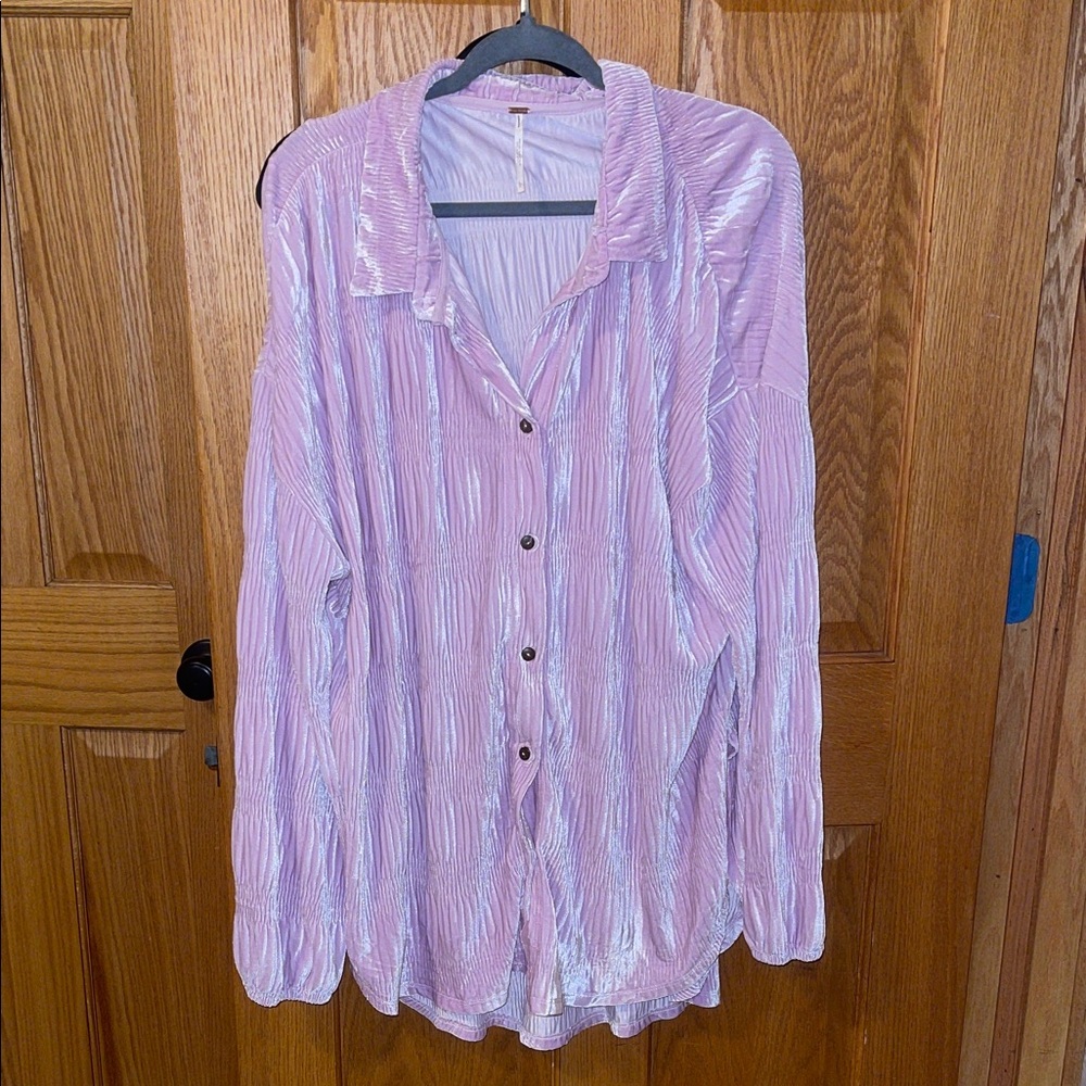Free people button up